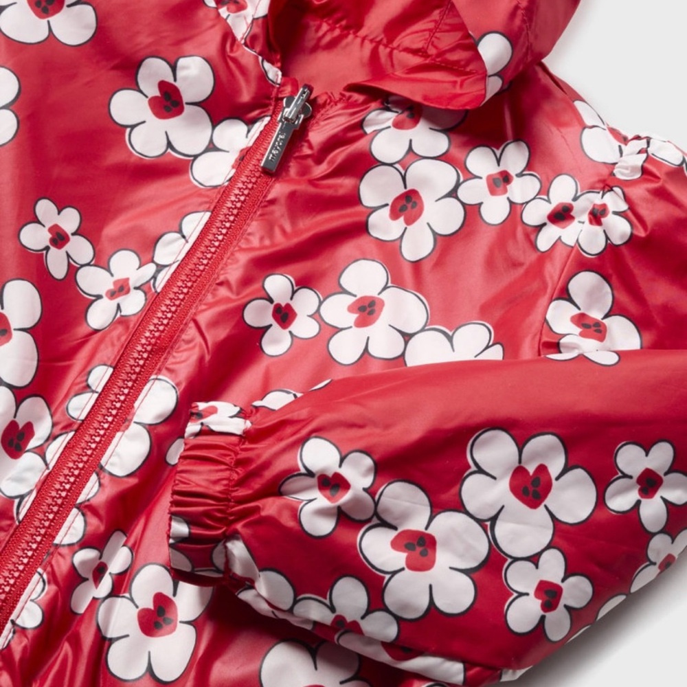 Mayoral reversible hooded windbreaker jacket